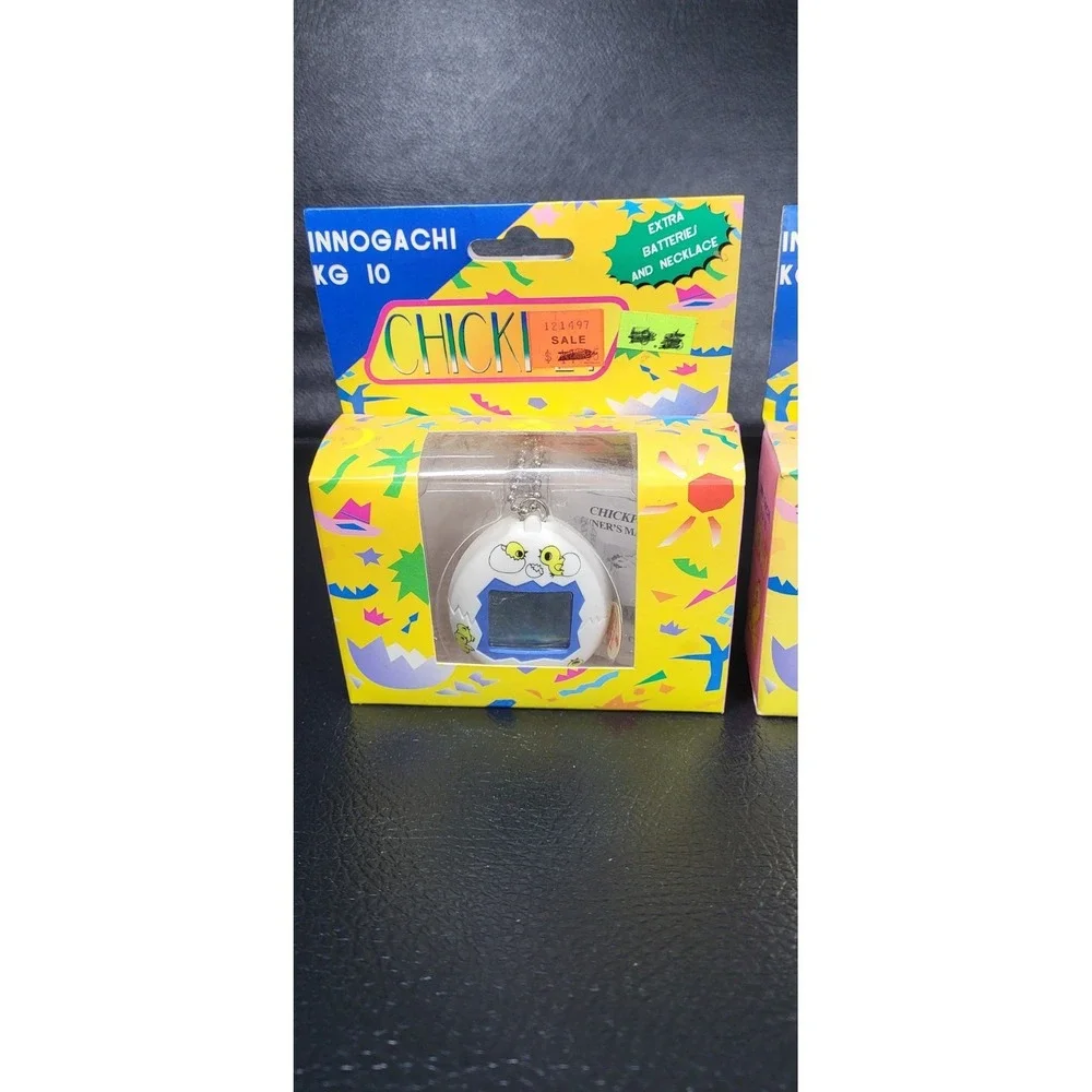 RARE NIP BBK 1997 CHICKPET Virtual Hand Held Pet Toy Tamagotchi Style - AS IS!